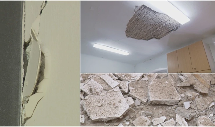 Neka od oštećenja u potresu na Krku