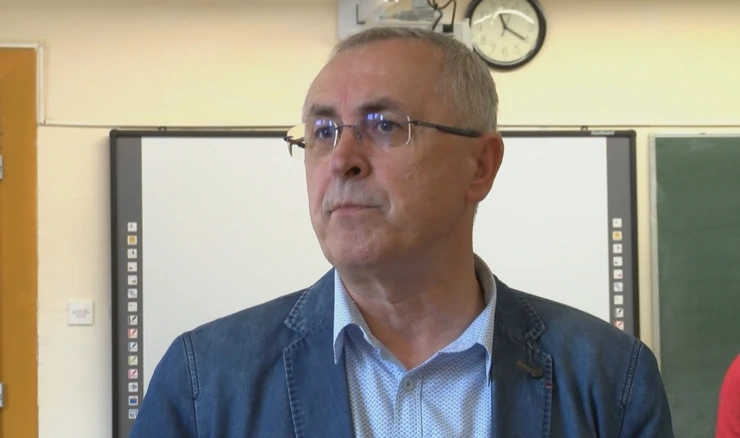 Predsjednik školskog sindikata "Preporod" Željko Stipić 