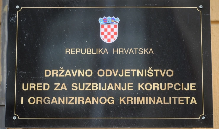 Sa zgrade USKOK-a u Zagrebu