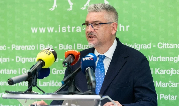 Istarski župan Boris Miletić