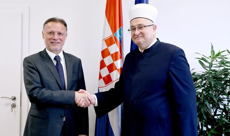 Jandroković primio muftiju Hasanovića