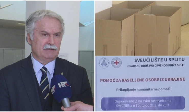 Sveučilište u Splitu organizira akciju za ukrajinske izbjeglice