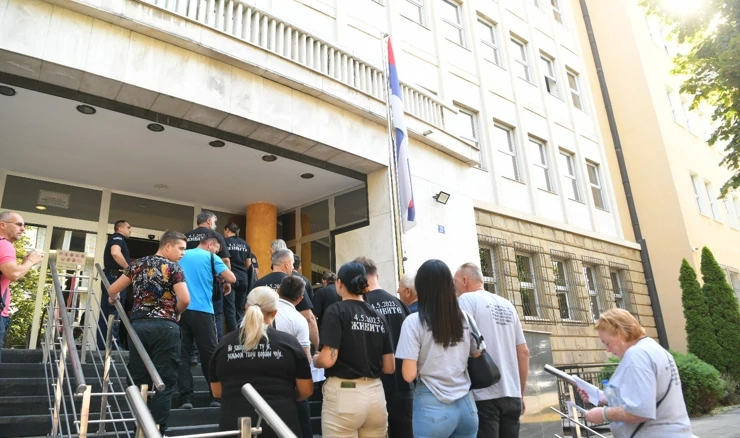 Beograd: Specijalni sud, suđenje Urošu Blažiću