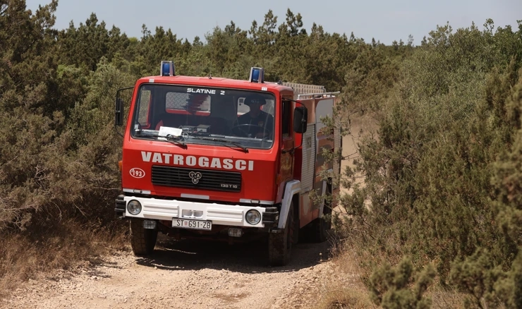 Lokaliziran požar na Čiovu
