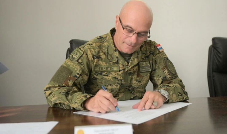 General-bojnik Blaž Beretin novi zapovjednik Hrvatske kopnene vojske 