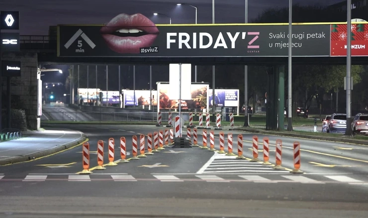  Zagreb: Nova regulacija prometa na križanju Savske i Slavonske ulice