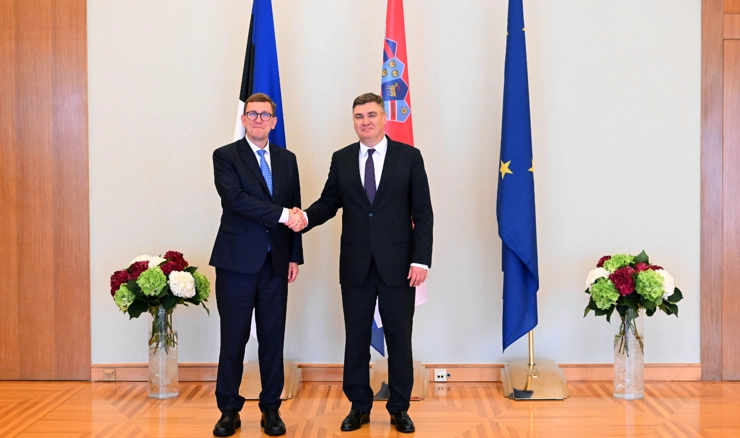 Kristen Michal i Zoran Milanović