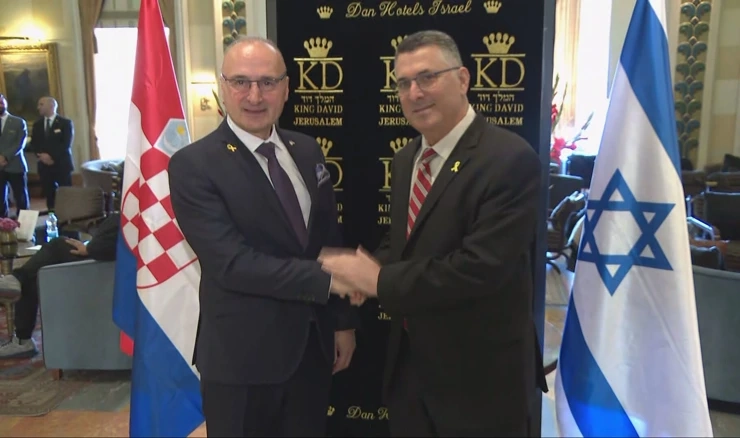 Grlić Radman u Jeruzalemu se sastao s izraelskim šefom diplomacije 
