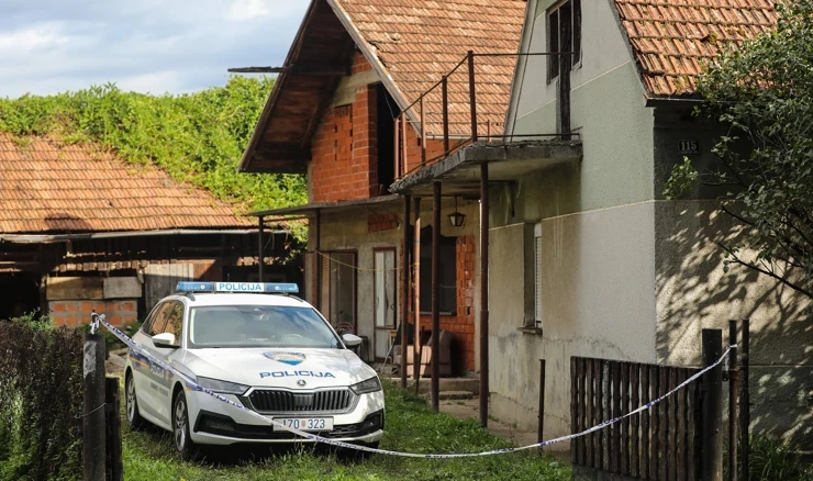 Policijski očevid u Oroslavju