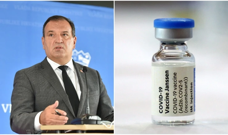 Ministar Beroš: HALMED će se očitovati o cjepivu Johnson&Johnson