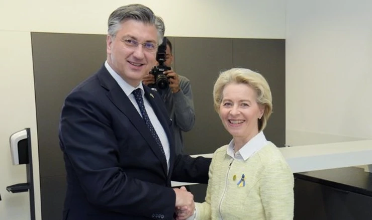 Andrej Penković i Ursula von der Leyen