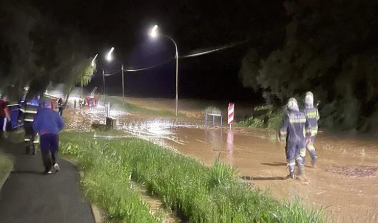 Nevrijeme u Slavoniji