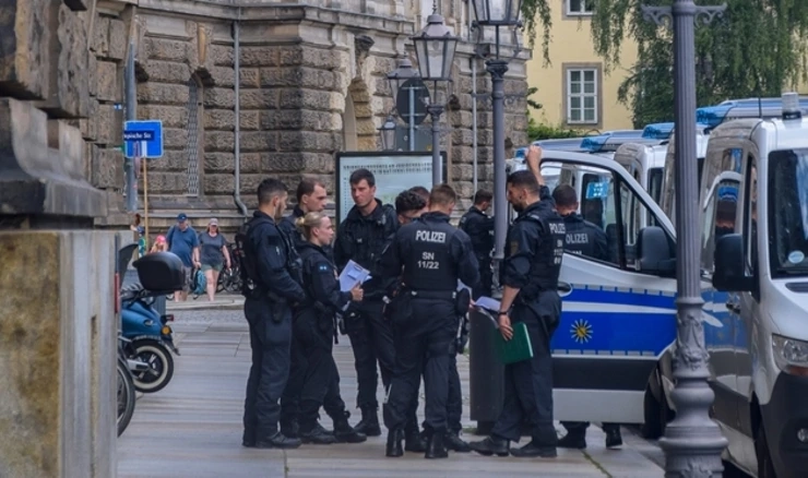 Policija u Dresdenu