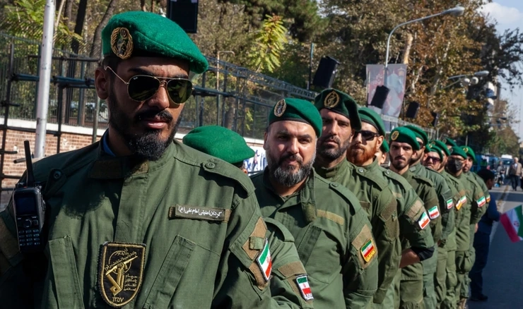 Pripadnici Korpusa islamske revolucionarne garde (IRGC)
