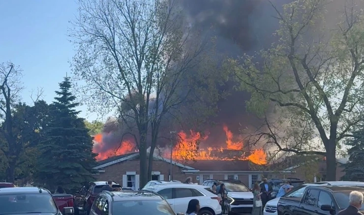 Dim i vatra nakon incidenta u Michiganu