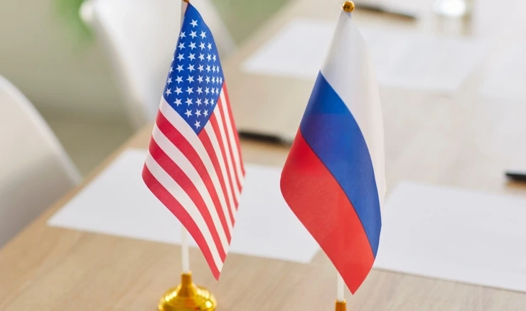 Zastava SAD-a i Rusije