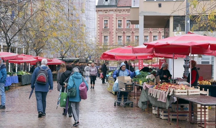 Tržnica Dolac na Europskom trgu