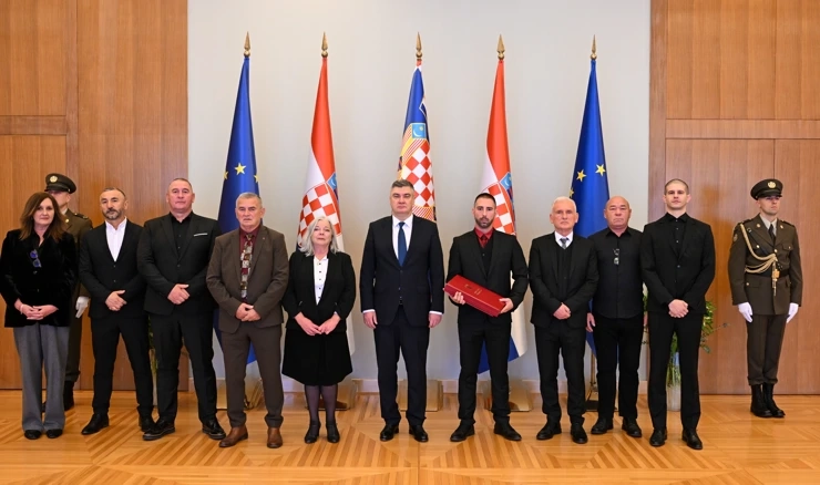 Milanović posmrtno odlikovao generala Antu Rosu