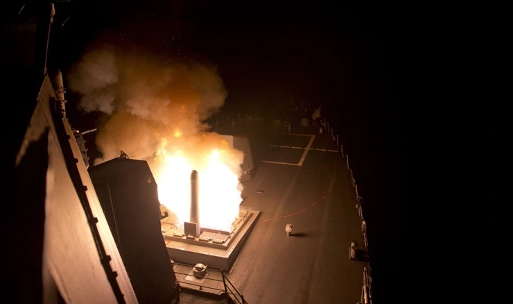 Lansiranje rakete Tomahawk