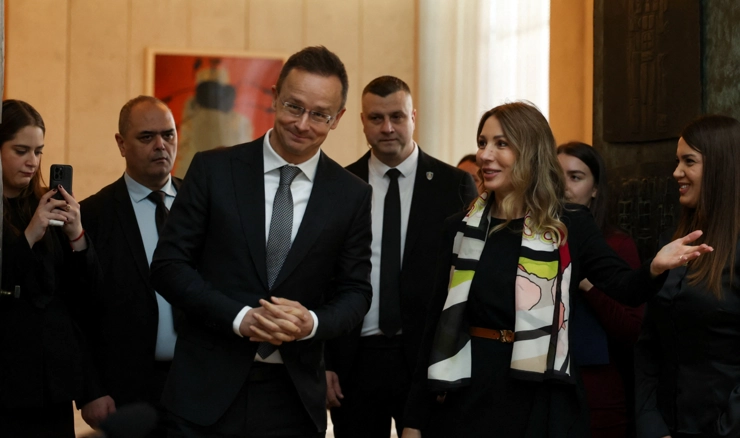 Peter Szijjarto i Dubravka Đedović Handanović 