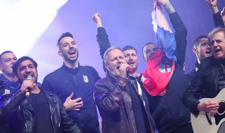 Arhivska fotografija/Doček rukometaša 2025.