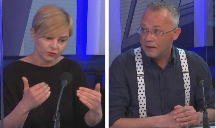 Sandra Benčić i Zlatko Hasanbegović