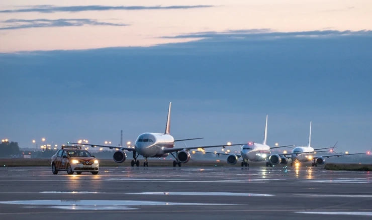 Airport in Saint Petersburg