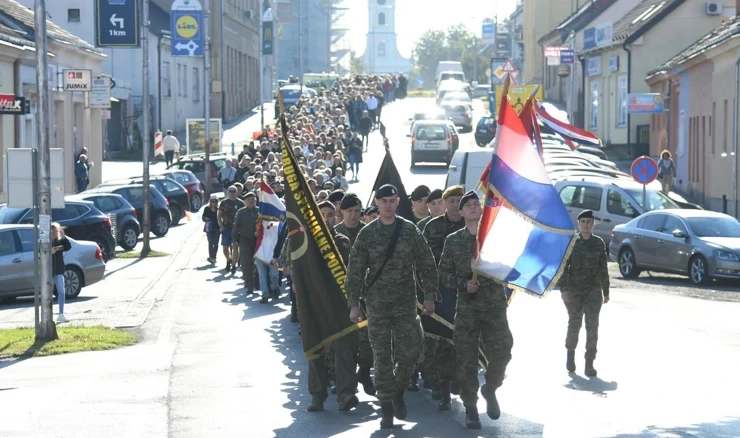Mimohod pobjednika "Barutana 91"