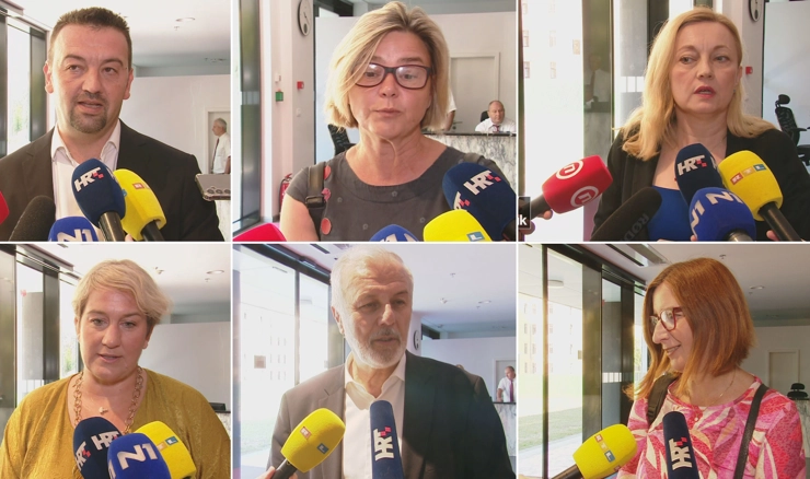 Marijan Pavliček, Sandra Benčić, Marijana Petir, Ivana Marković, Ante Sanader, Marijana Puljak 