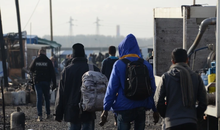 Migranti, ilustracija 