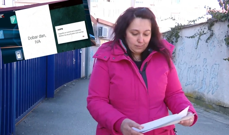 Iva Tadić nemalo se iznenadila kada je otvorila aplikaciju, a ondje ju je dočekala poruka za nekog drugog.