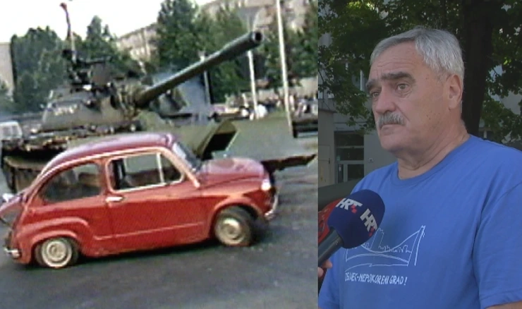 Crveni Fićo, simbol obrane nepokorenog Osijeka