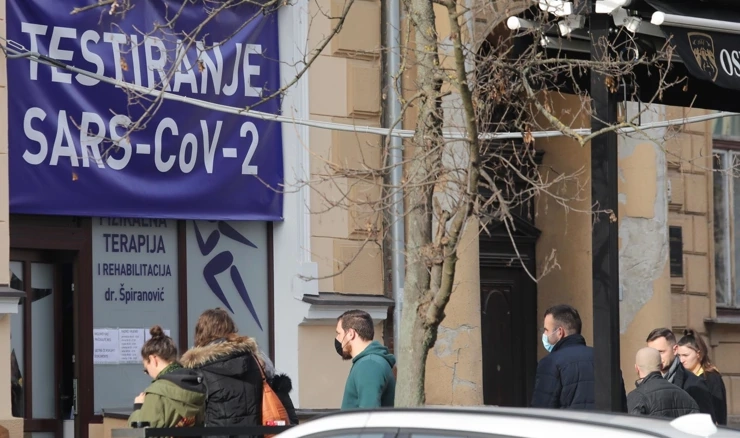Gužva za testiranje u Osijeku