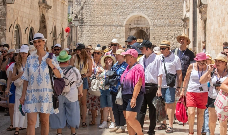 Turisti u Dubrovniku 