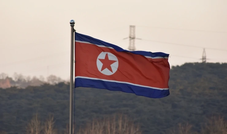 Zastava Sjeverne Koreje