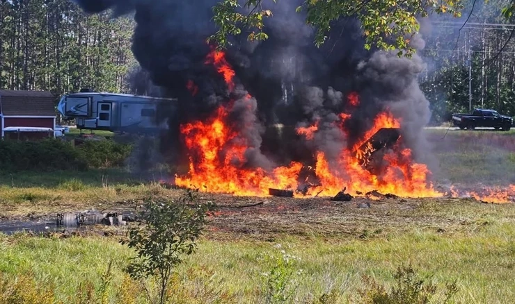 Borbeni zrakoplov F-16 srušio se u sjevernom Michiganu