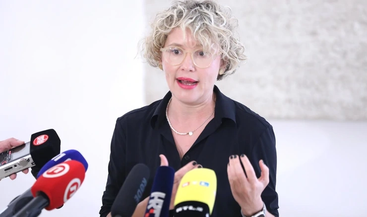 Zastupnica stranke Možemo! Ivana Kekin 