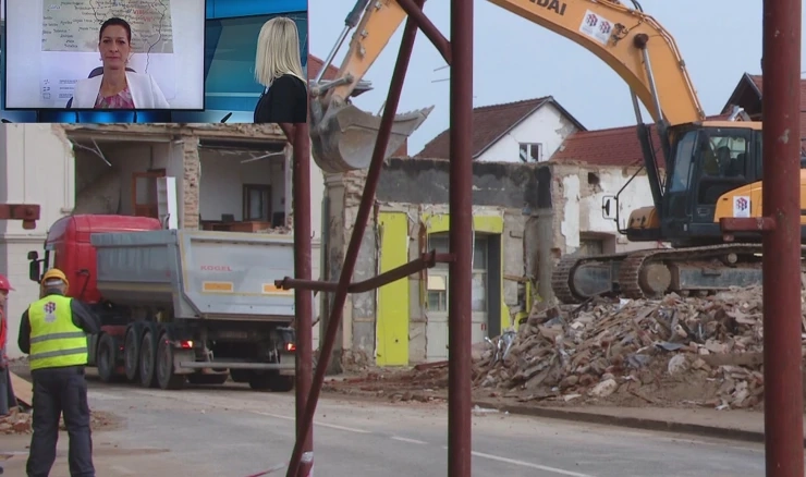 Gradonačelnica Petrinje Magdalena Komes o obnovi