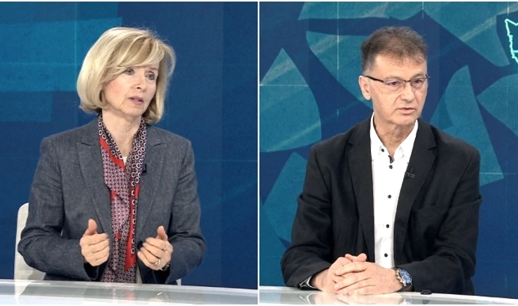 Smiljana Leinert Novosel i Pero Maldini