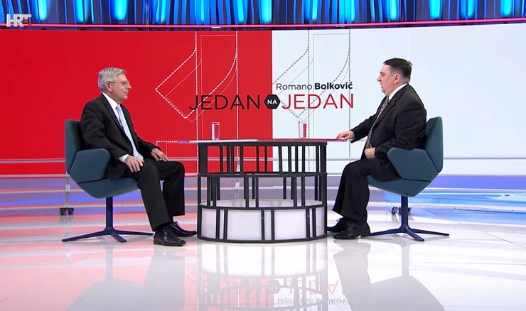 Željko Reiner kod Romana Bolkovića u "1 na 1"