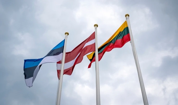Zastave Estonije, Latvije i Litve