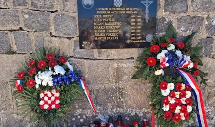 Medved otkrio spomen-ploču pripadnicima 133. brigade na Tulovim gredama