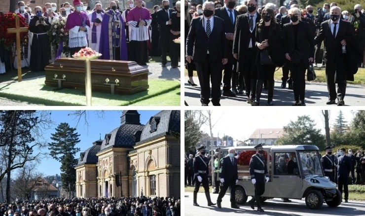 Na Mirogoju pokopan Bandić