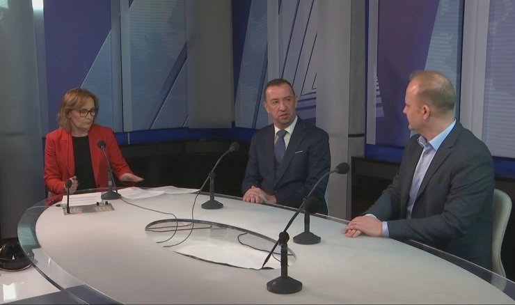 Nikola Mažar, HDZ i Mišel Jakšić, SDP.
