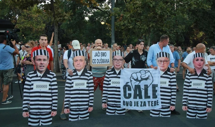 Prosvjed "Srbija protiv nasilja"