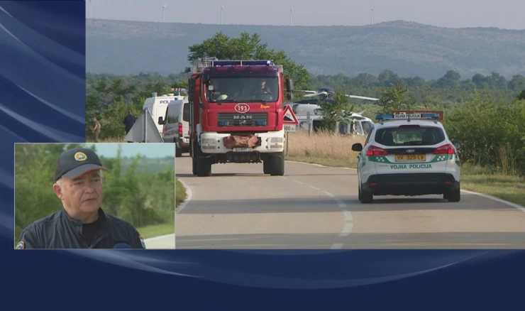 Nastavlja se očevid i izvlačenje dijelova mađarskog helikoptera 