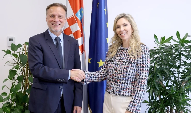 Gordan Jandroković i Nicole McGraw