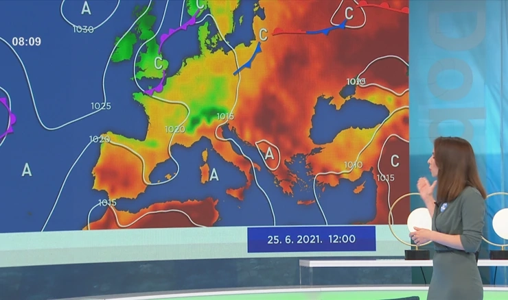 Kratkotrajno osvježenje, pa od ponedjeljka novi toplinski val 