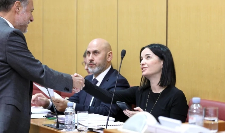 Ministrica Vučković u Saboru
