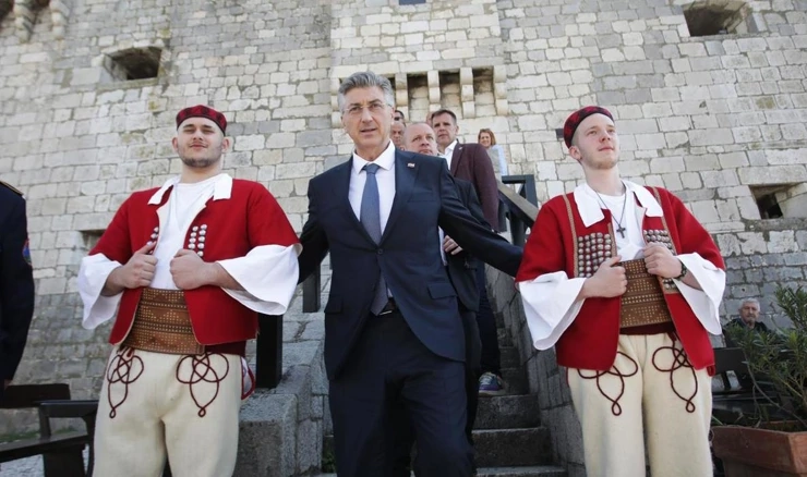 Andrej Plenković u Senju